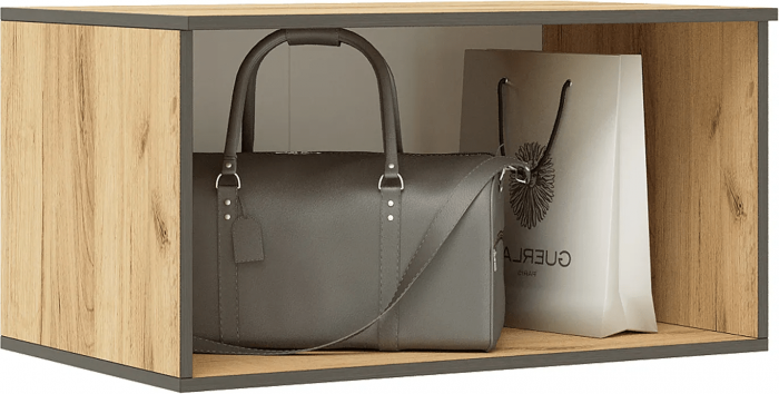 Норд Антресоль к шкафу (800) (Дуб Крафт белый)