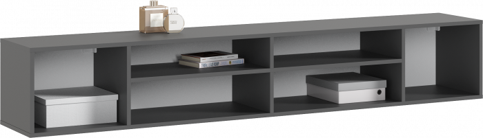 Оскар Тумба ТВ графит софт NEW/графит