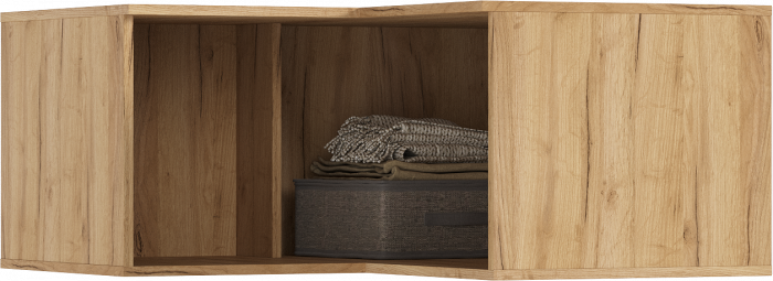 Норд Шкафы угловая композиция, Дуб крафт/Изумрудный