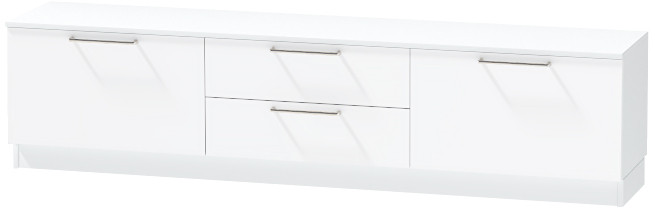 Тумба-4 под ТВ напольная "Иннэс-7", Белый