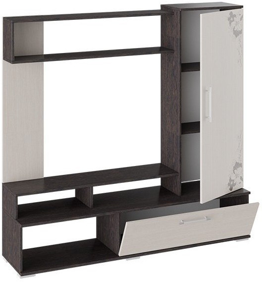 Набор мебели для общей комнаты Сиена (Дуб Сонома/Графит серый)