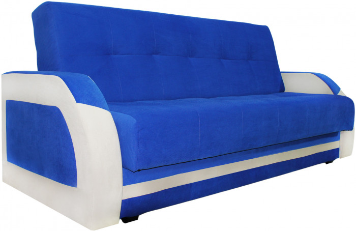 Диван-книжка Феникс, 140х190, велюр синий