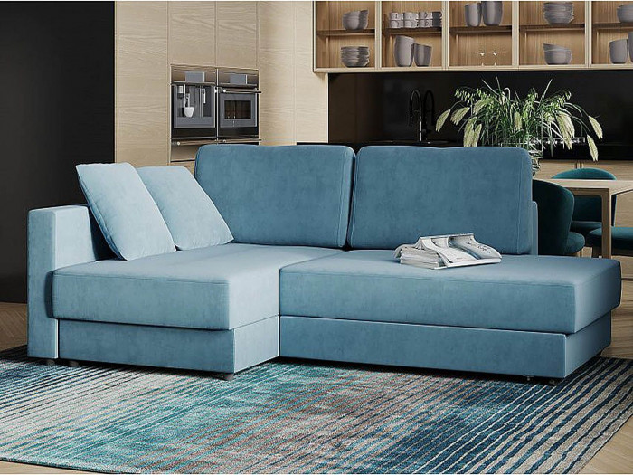 Диван угловой Бостон / Галакси лайт 22