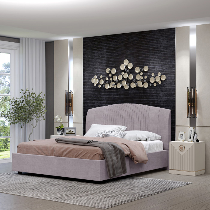 Кровать-12М с подъёмным основанием 1400 лаванда