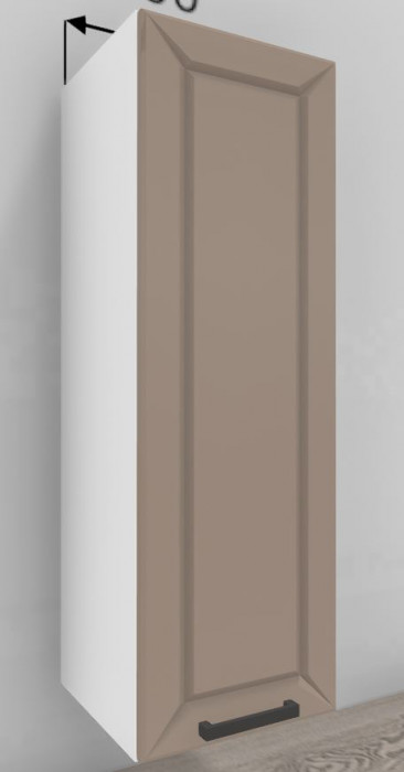 Ф-210 Альфа (ШВ 920х300) МДФ холст белый