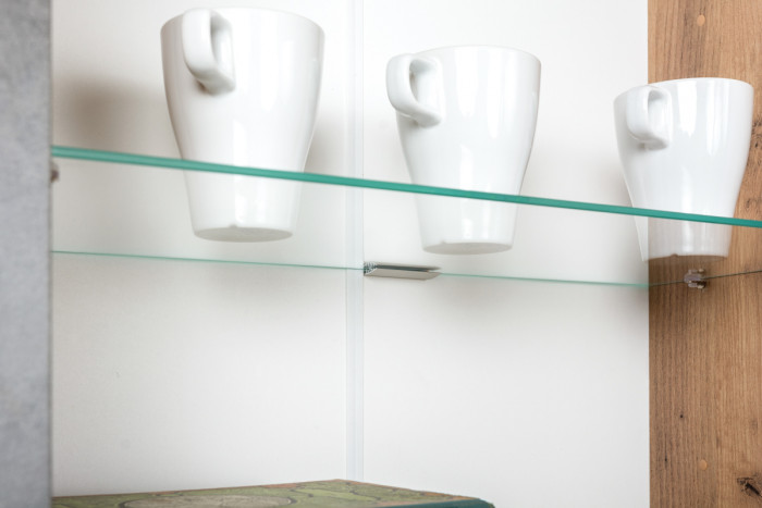 Арчи Тумба 10.85, дуб крафт золотой/камень тёмный