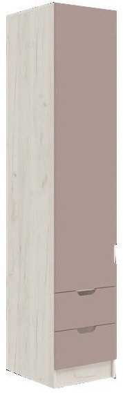 Юниор-4 Пенал (400) (Шарли мокко, Крафт белый)