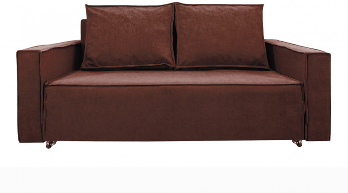Диван аккордеон Лофт 120 коричневый