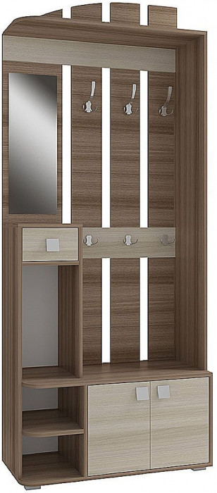 Ивушка 25 Прихожая Ясень Шимо Темный / Светлый