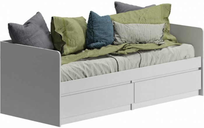 Челси Кровать 80 (Графит, Графит)