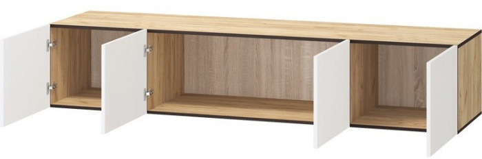 Антресоль Бастион ЛДСП 2,0 (Белый древесный)