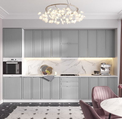 Кухня "Орлеан" композиция 6 белый/кантри белый