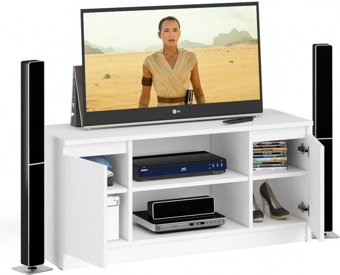 Мори Тумба ТВ МТВ1200.1, белый