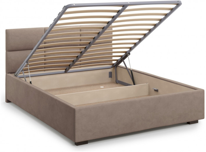 Кровать Bolsena 160 с подъемным механизмом, Velutto 22