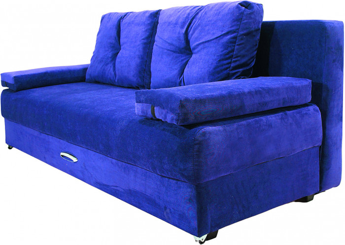 СПБ Диван-еврокнижка Амстердам мини люкс синий