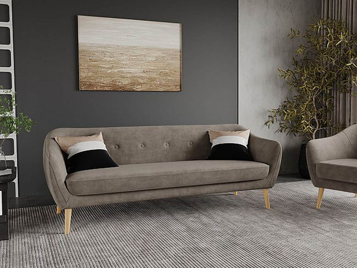 Диван Ланкастер 36т СК Модель 066 / Велюр Вивальди 5