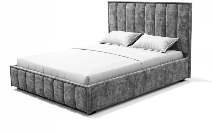 Кровать с подъемным механизмом Мирабель КР-16 (1,6м), Грифельный