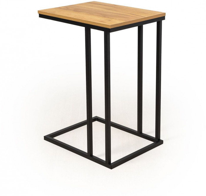 Стол Сари 720 Дуб крафт золотой / Черный