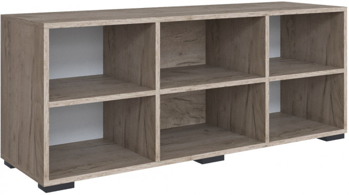 Модульная гостиная Дублин, набор №2, Дуб крафт серый/Цемент