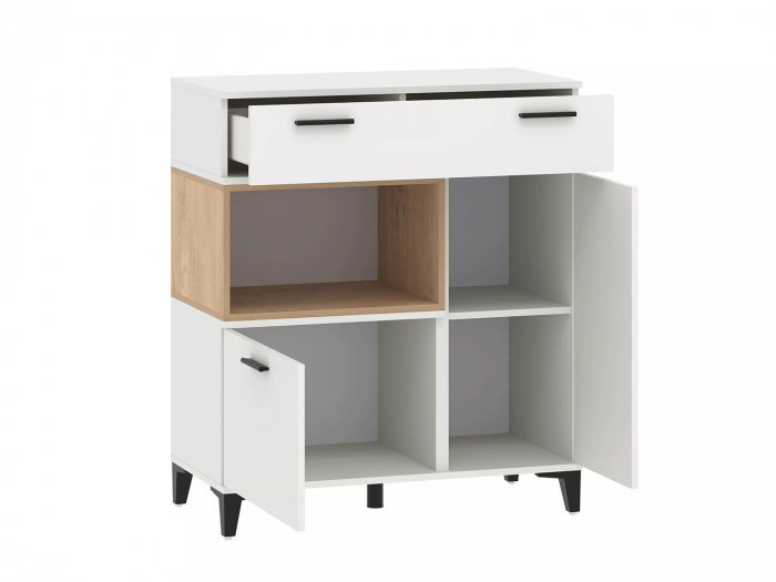 Гостиная Bergen 2 белый/Дуб Бунратти