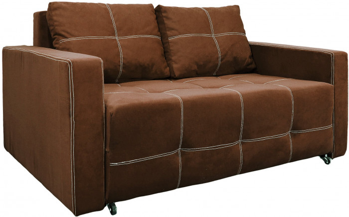 Диван аккордеон Лофт Мини 160 коричневый