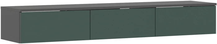 Норд Полка косметическая, Графит/Изумрудный