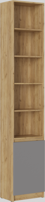 Кабинет Бостон, композиция 2, крафт золотой/серый шифер