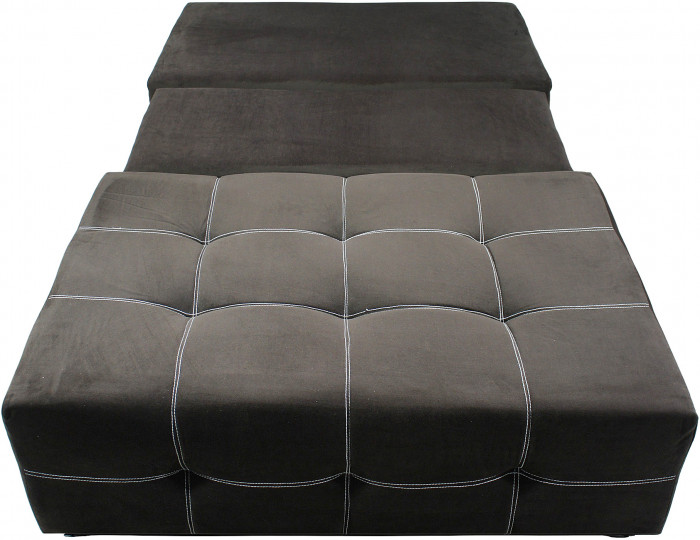 Диван аккордеон Марс Мини велюр коричневый 120