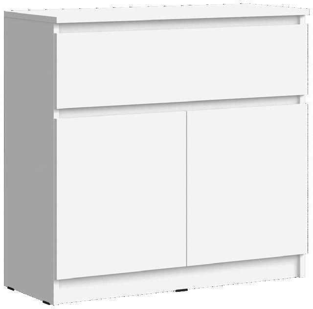 Челси Комод 800 (1 ящик 2 двери) (Дуб Сонома, Дуб Сонома)