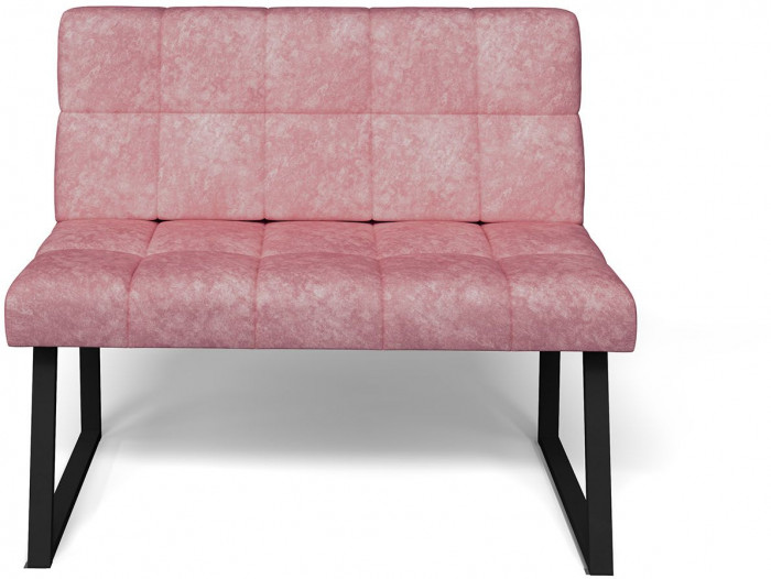 Кухонный диван Реал МД 1100 Коралл/Черный муар