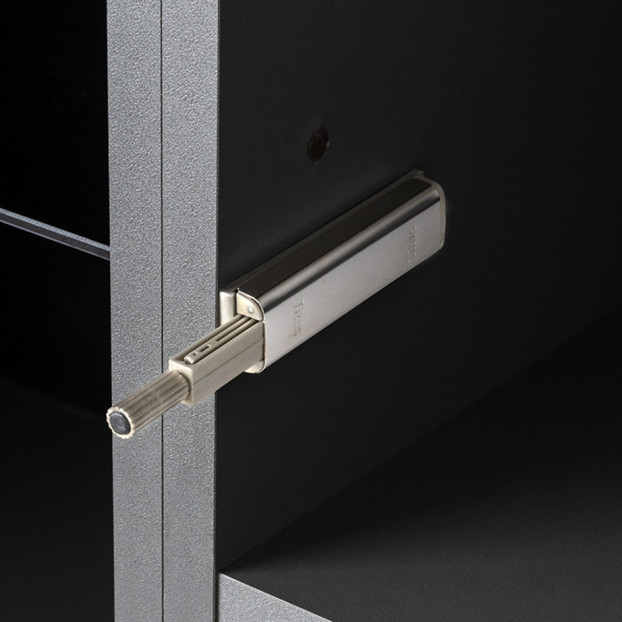 Сидней 13.201 Шкаф-витрина 2 штуки + Шкаф 13.200, корпус: антрацит/фасады: МДФ веллюто капучино/стекло