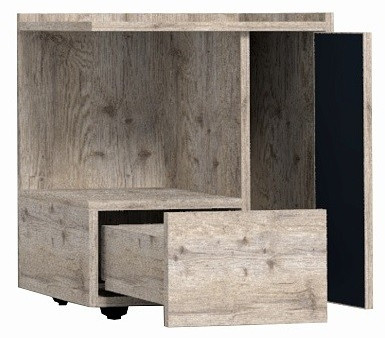 Тумба прикроватная с ящиком Nature 42, гаскон пайн