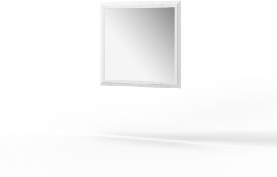 Зеркало навесное "Оливия" - Белый текстурный/Ясень белый