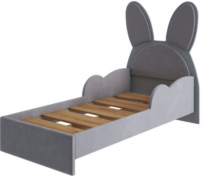 Стиль ДЖЕРСИ кровать КР-002 ЗАЙКА (сп. место 0.9 х 2.0 м)