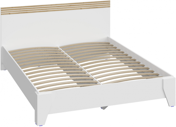 Модульная спальня Нао, набор №7, Дуб вотан/Графит (Профиль МДФ Дуб вотан)