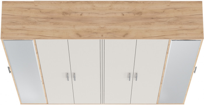 Две прихожих Домино-мини 2-3421дкз/к.с, цвет дуб крафт золотой/кашемир серый, ШхГхВ176х36х202 см.