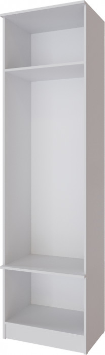 Кано Шкаф 0,6 КПШ-1 белый/дуб крафт золотой