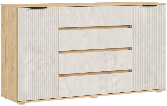 Модульная спальня Марвэл, Дуб крафт/Мальта