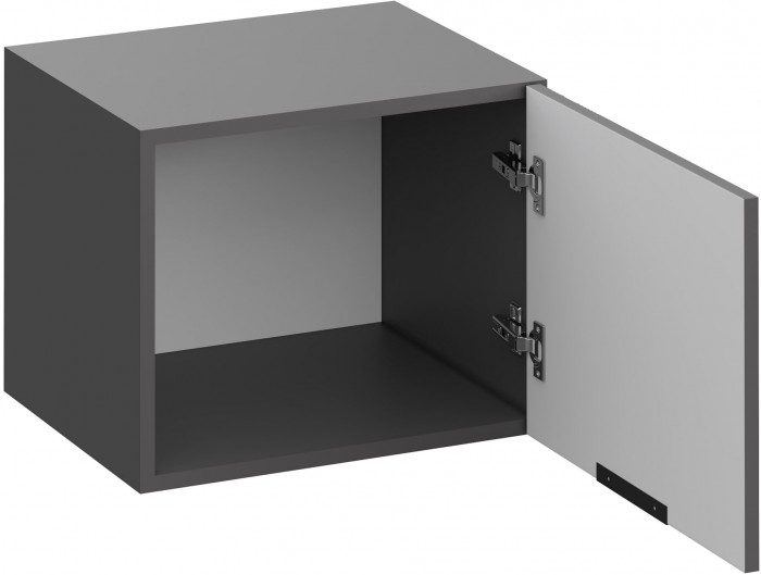 Модульная Прихожая Эмэ, набор №9, Графит/Графит золото, Simple 27