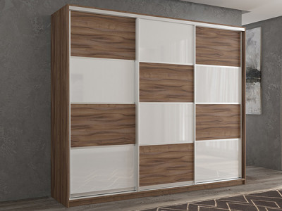 Шкаф-купе Кааппи 14 Орех Тьеполло 240х60х230 см