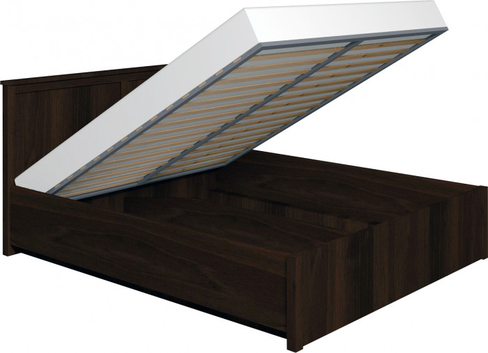 Кровать с подъемным механизмом Шерлоск 43.2 140х200, орех