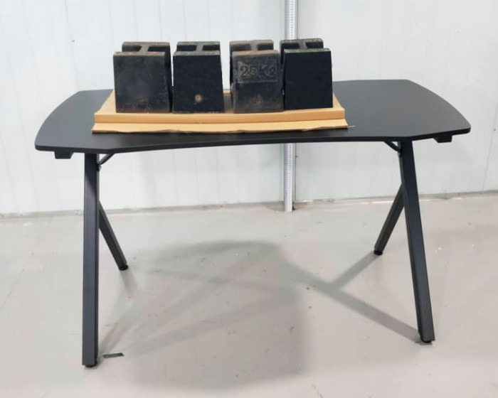 Два игровых стола Мебель--24 GT-2310, цвет белый, ШхГхВ 240х60х73 см.(регулировка высоты столов от 72,5 см. до 73,5 см.)