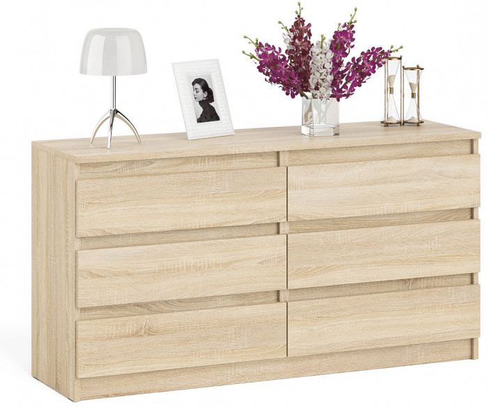 Мори Комод МК1380.6, дуб сонома