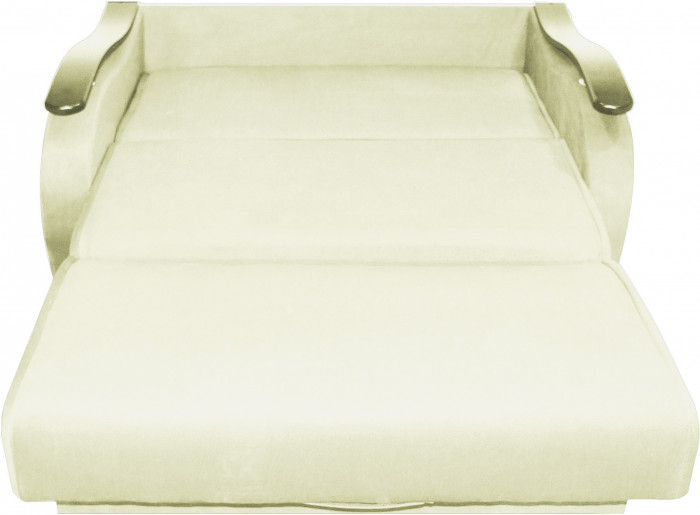 Диван аккордеон Алекс велюр бежевый 120