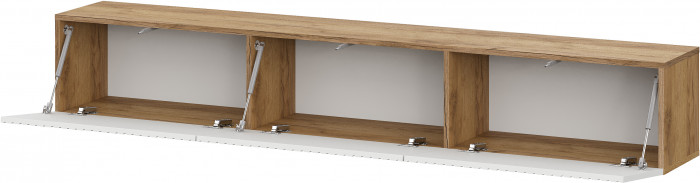 Тумба Байкал, Дуб золотой, Белый матовый