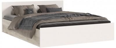 Кровать Бася 1,6м, Крафт серый/Кашемир
