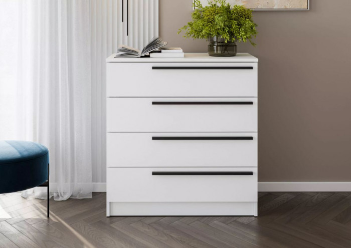 Комод Берген КМ-800 белое дерево/белое дерево