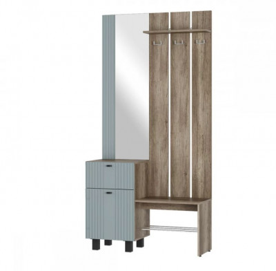 Прихожая "Олива" ПР-04 Дуб каньон/MF11Шарли бриз