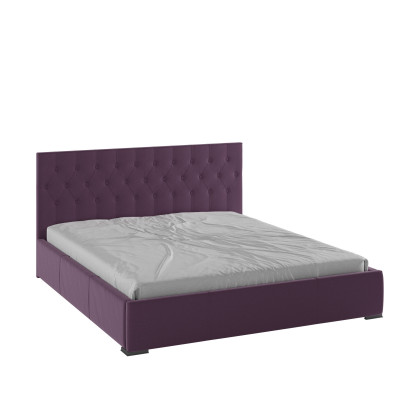 Октавия Кровать интерьерная 180 винный ромб, ПМ