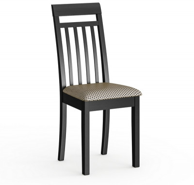 Стул Мебель--24 разборный Гольф-11, цвет венге, обивка ткань руми 812/8, ШхГхВ 40х40х100 см., от пола до верха сиденья 47 см.